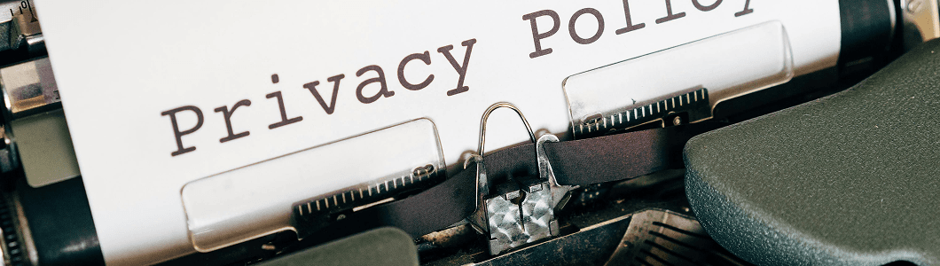 Privacy Policy Typewriter
